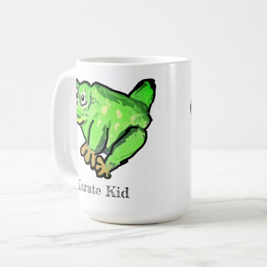 Karate Kind Koffiemok (Voorkant links)