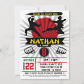 Karate Kind Martial Arts Cobra Kai Kaart (Voorkant)