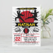 Karate Kind Martial Arts Cobra Kai Kaart (Staand voorkant)