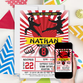 Karate Kind Martial Arts Cobra Kai Kaart