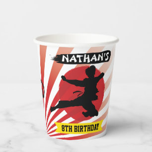 Karate Kind Martial Arts Cobra Kai Papieren Bekers
