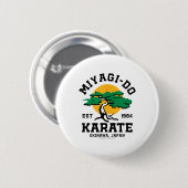Karate Kind - Miyagi-do Ronde Button 5,7 Cm (Voorkant /achterkant)
