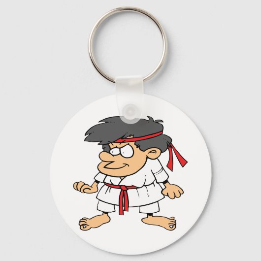 Karate-Kind Sleutelhanger (Voorkant)