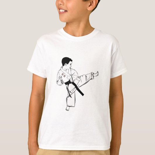 Karate Kind T-shirt (Voorkant)