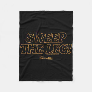 Karate Kind - Veeg het been Fleece Deken