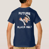 Karate Kinder Dark Tee Shirt (Achterkant)