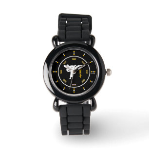 Karate Kinder horloge