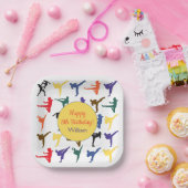 Karate Kinder Jongens Martial Arts Party Happy Bir Papieren Bordje (Feest)