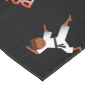 Karate Kinder Kinderen op zaterdag Tafelkleed (Gekanteld)