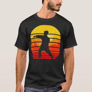 Karate Kinder martiumarts Fighter Retro Kar T-shirt