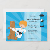 Karate Kinderen Kaart (Voorkant)