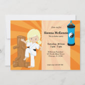 Karate Kinderen Kaart (Voorkant)