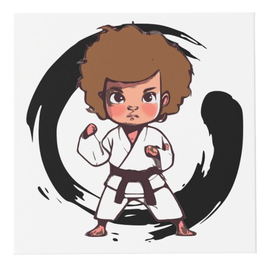 Karate Kinderen Kubus (Rechts)