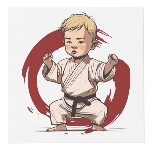 Karate Kinderen Kubus (Voorkant)