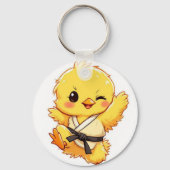 Karate Kip Sleutelhanger (Voorkant)