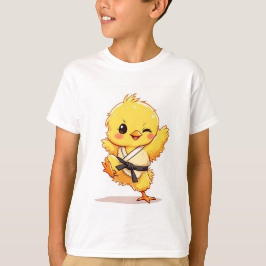 Karate Kip T-Shirt (Voorkant)