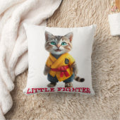 🥋 Karate Kitten Master - Cute Fighter Kussen (Deken)
