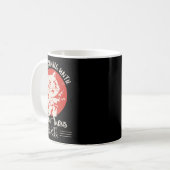 Karate Kleding Karate Quote Kleding Katten Koffiemok (Voorkant links)
