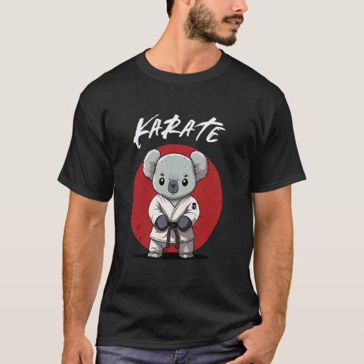 Karate Koala Karateka - Kid Karateka Koala T-shirt (Voorkant)