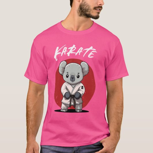 Karate Koala Karateka - Kind Karateka Koala T-shirt (Voorkant)