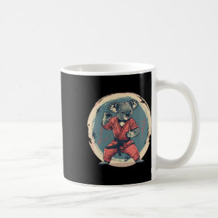 Karate Koala Motief Taekwondo Jiu-jitsu Mma Kickbo Koffiemok