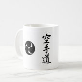 karate koffiemok (Voorkant links)