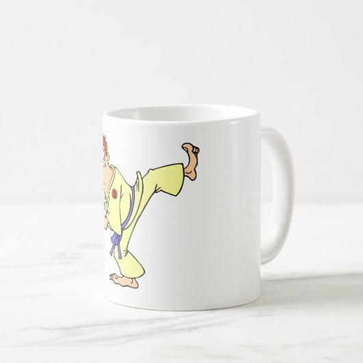 Karate Koffiemok (Voorkant rechts)