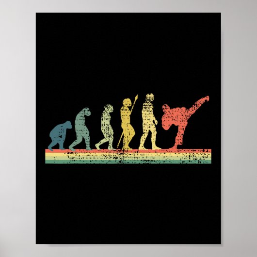 Karate Kung Fu Materiële Kunsten Poster (Voorkant)
