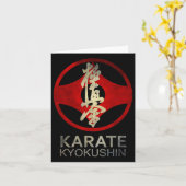 Karate Kyokushin Kaart (Gele Bloem)