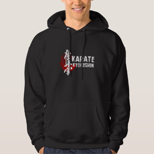 Karate Kyokushin Martial Arts Trainer Fighter Mart Hoodie (Voorkant)