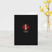 Karate Kyokushin Pullover Hoodie Kaart (Gele Bloem)