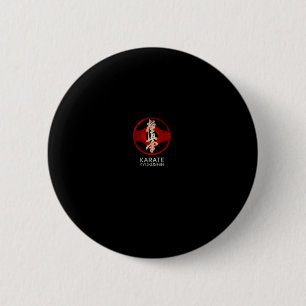 Karate Kyokushin Pullover Hoodie Ronde Button 5,7 Cm