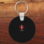 Karate Kyokushin Pullover Hoodie Sleutelhanger (Voorkant)
