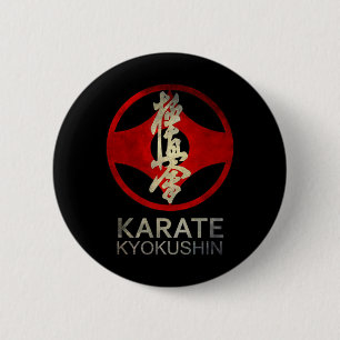 Karate Kyokushin Ronde Button 5,7 Cm