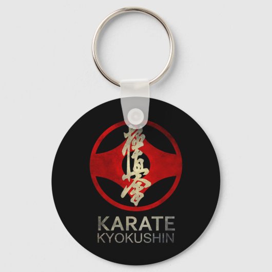 Karate Kyokushin Sleutelhanger (Voorkant)