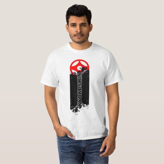 Karate Kyokushin T-shirt (Voorkant volledig)