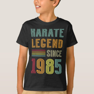 Karate Legend 1985 40 Jaar Sport Coach 40ste Geboo T-shirt