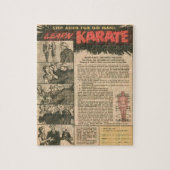 Karate Legpuzzel (Verticaal)