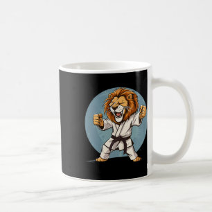 Karate Lion Kickboksen Taekwondo Jiu-jitsu Mma Mar Koffiemok
