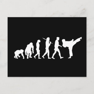 Karate lovers Dojo training gift Briefkaart