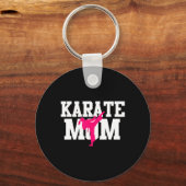 Karate Ma Moederdag Martial Arts Kickboxing Ta Sleutelhanger (Voorkant)