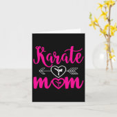 Karate Mam - Mam Kan Doen Karate Kaart (Gele Bloem)