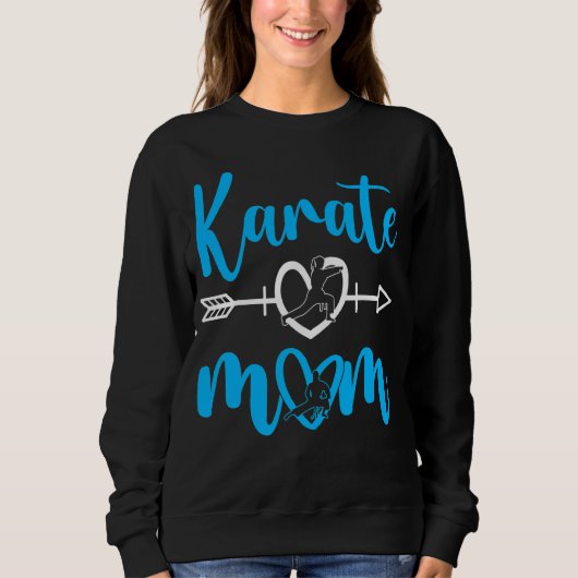 Karate mam Martial Son Daughter Trui (Voorkant)