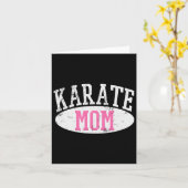 Karate mama 2 kaart (Gele Bloem)
