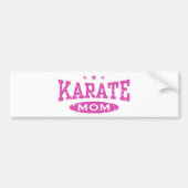 Karate mama bumpersticker (Voorkant)