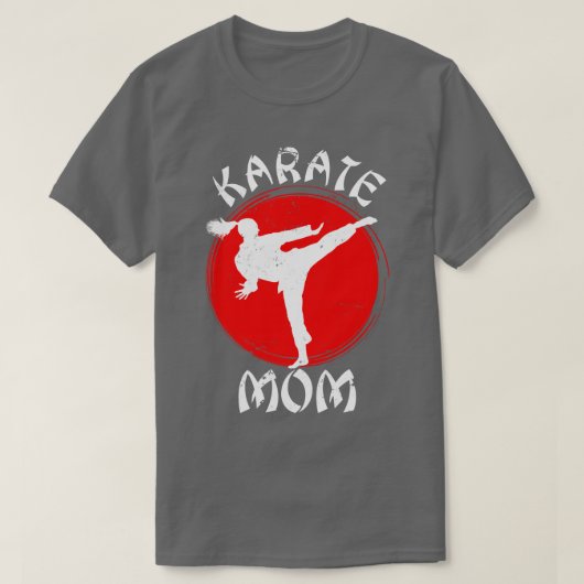 Karate mama Gift Karate T-shirt (Design voorkant)