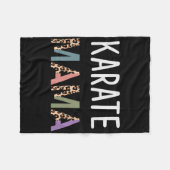 Karate Mama Martial Art Vrouwen Gift - Grappig Kar Fleece Deken (Voorkant (Horizontaal))