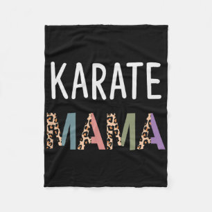 Karate Mama Martial Art Vrouwen Gift - Grappig Kar Fleece Deken