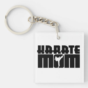 karate mama sleutelhanger
