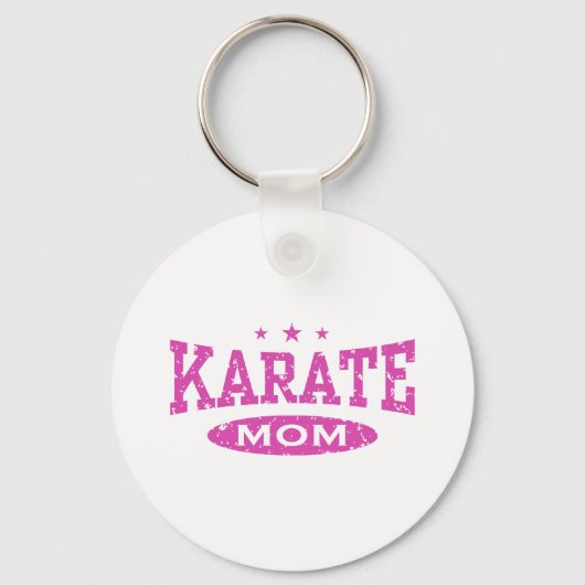Karate mama sleutelhanger (Voorkant)